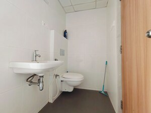 Bathroom in 2 BHK Apartment at Godrej Emerald, Ghodbunder Road – for Rent