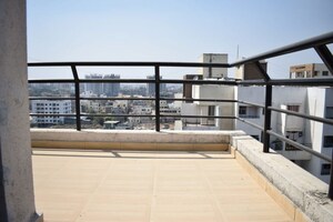 Balcony in 2 BHK Apartment at Jalan Aura County Pune, Wagholi – for Rent