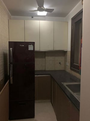 Kitchen in 2 BHK Builder Floor at Greater Kailash I – for Rent