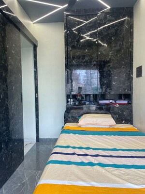 Bedroom in 2 BHK Apartment at Prakriti Towers, Goregaon East – for Sale