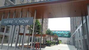 2 BHK Apartment – Exterior View View at Assetz Here And Now, Thanisandra - for Rent