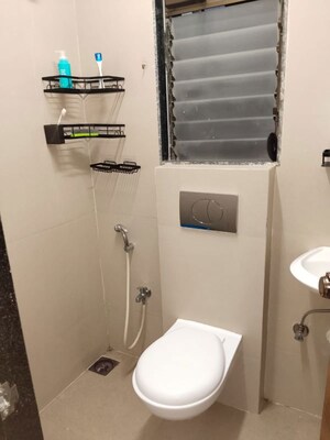 Furnished Amenities in 1 BHK Apartment at Je And Vee Om Trimurti, Malad East – for Rent
