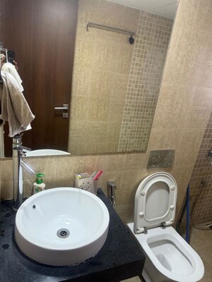 Bathroom in 2 BHK Apartment at Lodha Belmondo, Gahunje – for Rent