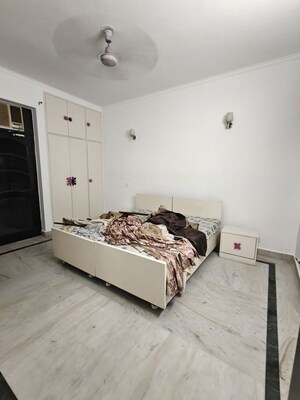 Bedroom in 3 BHK Builder Floor at Ansal Sushant Lok I, Sector 43 – for Rent