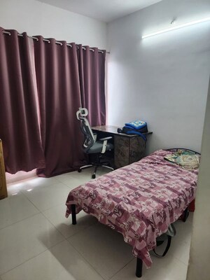 Bedroom in 3 BHK Apartment at Pratik Nagar – for Rent