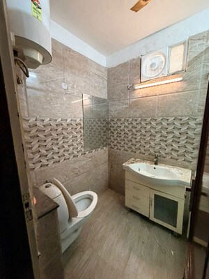 Bathroom in 2 BHK Builder Floor at Neb Sarai – for Rent