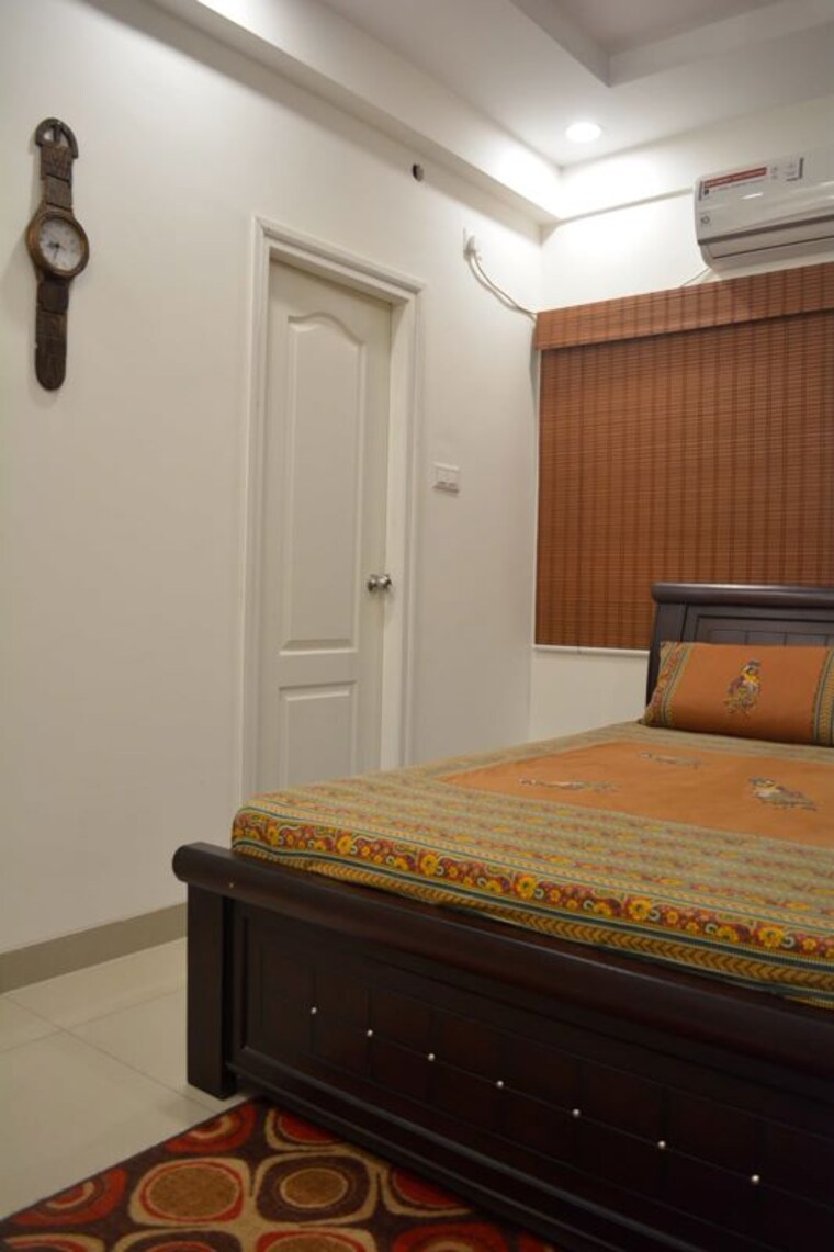 Bedroom, muppas-aaradhya 3 Bedroom 1650 Sq.Ft. Apartment In Narsingi Hyderabad 10592403