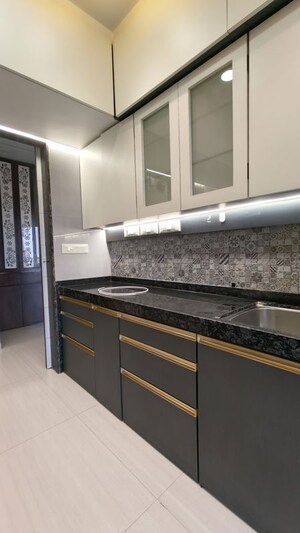 Kitchen in 2 BHK Apartment at Regency Anantam, Dombivli East – for Rent
