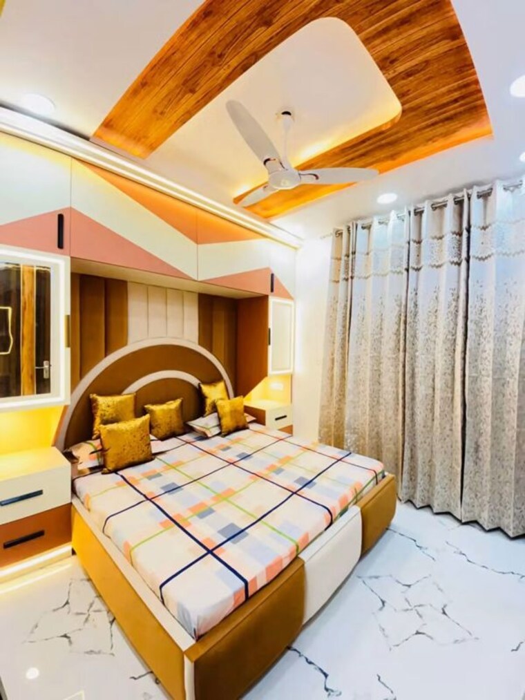 Bedroom, uttam nagar 2 Bedroom 453 Sq.Ft. Builder Floor In Uttam Nagar Delhi 10592426