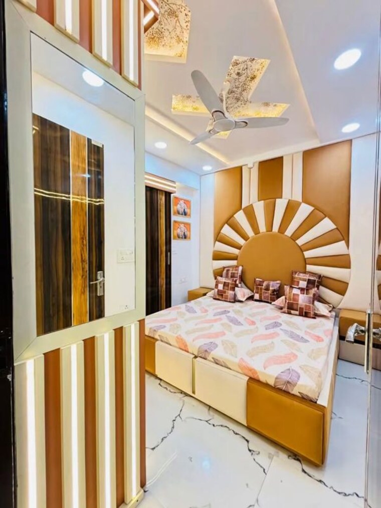 Bedroom, uttam nagar 2 Bedroom 453 Sq.Ft. Builder Floor In Uttam Nagar Delhi 10592426