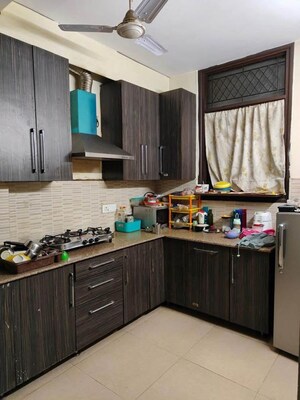 Kitchen in 2 BHK Builder Floor at Mehrauli – for Rent