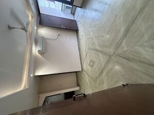 Bathroom in 2.5 BHK Apartment at Jangpura – for Rent