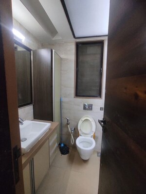 Bathroom in 2.5 BHK Apartment at Mahindra Splendour, Bhandup West – for Sale
