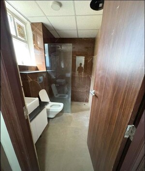 Bathroom in 3 BHK Apartment at Maya Green Lotus Saksham, International Airport Road – for Sale