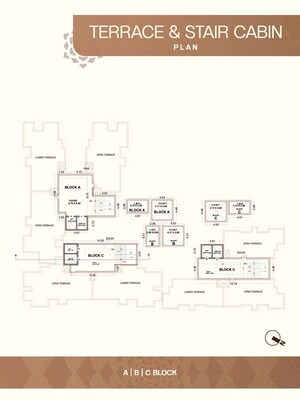 Floor Plan in 2 BHK Apartment at Sargaasan – for Sale