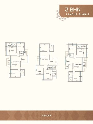 Floor Plan in 2 BHK Apartment at Sargaasan – for Sale
