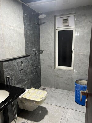 Bathroom in 3 BHK Apartment at Aparna Zenon, Puppalaguda – for Rent