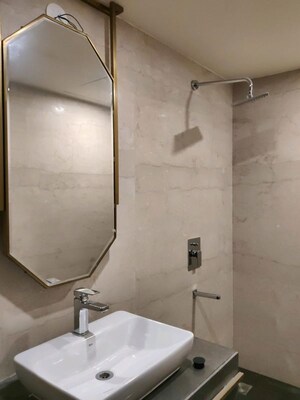 Bathroom in 3 BHK Apartment at Lodha Sterling, Kolshet Road – for Rent