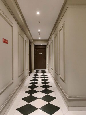 Building Lobby in 3 BHK Apartment at Lodha Sterling, Kolshet Road – for Rent