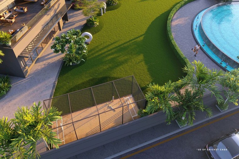 Balcony, new alkapuri 4 Bedroom 3867 Sq.Ft. Builder Floor In New Alkapuri Vadodara 10588773