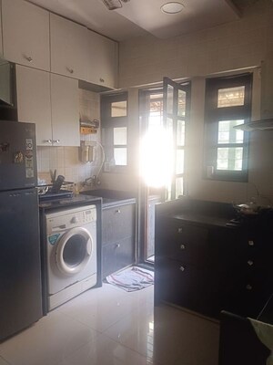 Kitchen in 3 BHK Apartment at Dheeraj Valley, Goregaon East – for Rent