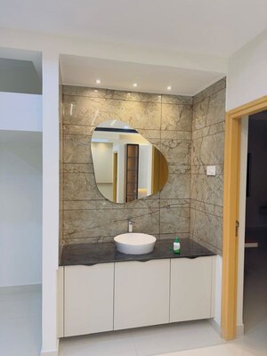 Bathroom in 3 BHK Apartment at ASBL Spectra, Financial District – for Rent
