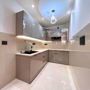 Kitchen in 3 BHK Builder Floor at Uttam Nagar – for Sale
