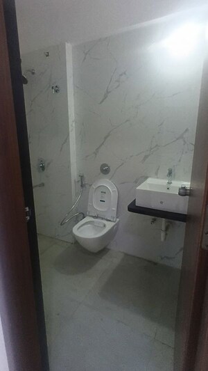 Bathroom in 2 BHK Apartment at Mittal Petals, Wakad – for Rent