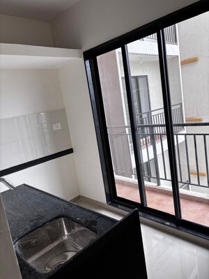 Balcony in 1 BHK Apartment at Conceptual Suraksha Smart City, Vasai East – for Rent