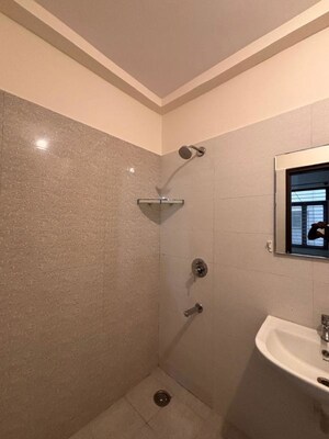 Bathroom in 2 BHK Apartment at Sudarshan Ruby, Indiranagar – for Rent