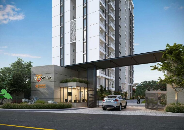Exterior View, kumar-prospera 3 Bedroom 1710 Sq.Ft. Apartment In Hennur Road Bangalore 10592537