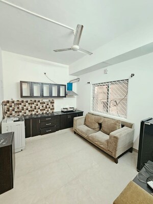 Living Room in 1 BHK Apartment at Kodihalli – for Rent