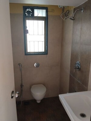 Bathroom in 1 BHK Apartment at Chandak Nishchay, Borivali East – for Rent