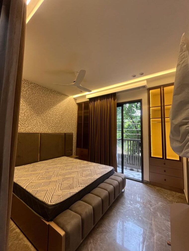 Bedroom, sector 43 1 Bedroom 800 Sq.Ft. Builder Floor In Sector 43 Gurgaon 10592627