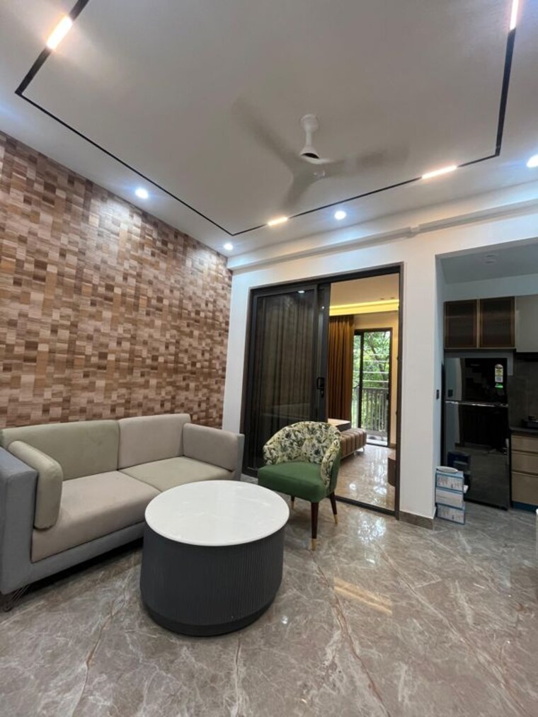 Living Room, sector 43 1 Bedroom 800 Sq.Ft. Builder Floor In Sector 43 Gurgaon 10592627