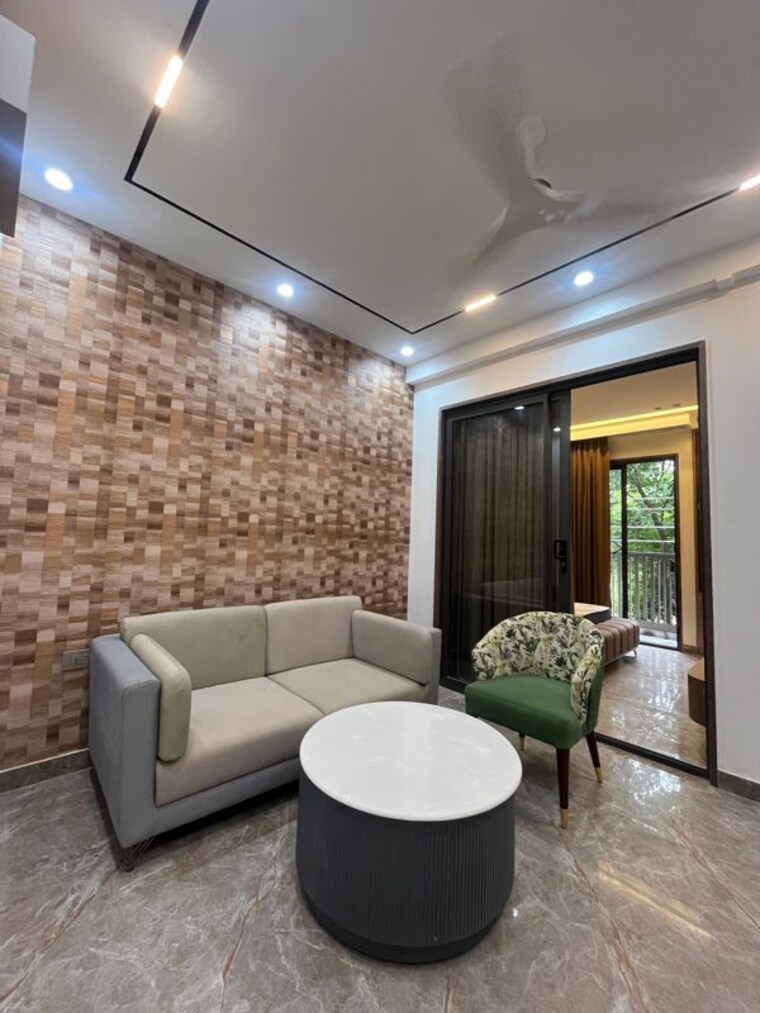 Living Room, sector 43 1 Bedroom 800 Sq.Ft. Builder Floor In Sector 43 Gurgaon 10592627