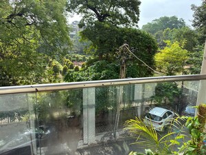 Balcony in 3 BHK Builder Floor at Sarvodaya Enclave – for Sale