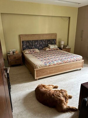 Bedroom in 3 BHK Builder Floor at Sarvodaya Enclave – for Sale