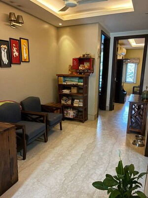 Living Room in 3 BHK Builder Floor at Sarvodaya Enclave – for Sale