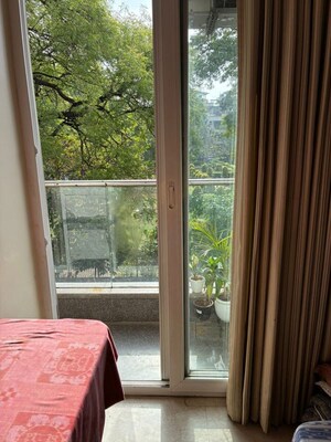 Balcony in 3 BHK Builder Floor at Sarvodaya Enclave – for Sale