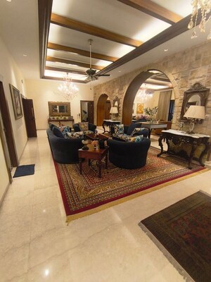 Living Room in 6+ BHK Independent House at Banjara Hills – for Rent