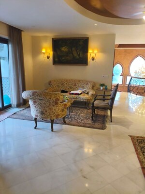 Living Room in 6+ BHK Independent House at Banjara Hills – for Rent