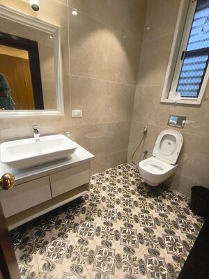 Bathroom in 6+ BHK Independent House at Banjara Hills – for Rent
