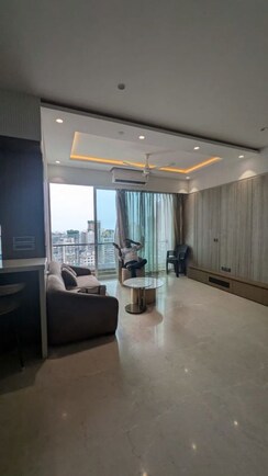 3 BHK + Prayer Room Apartment For Rent in Adani Ten BKC
