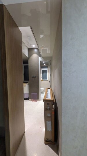 Building Lobby in 3 BHK Apartment at Adani Ten BKC, Bandra East – for Rent