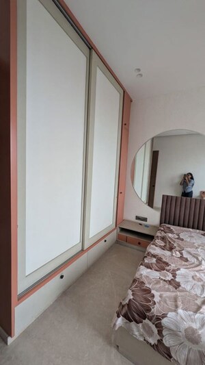 Building Lobby in 3 BHK Apartment at Adani Ten BKC, Bandra East – for Rent