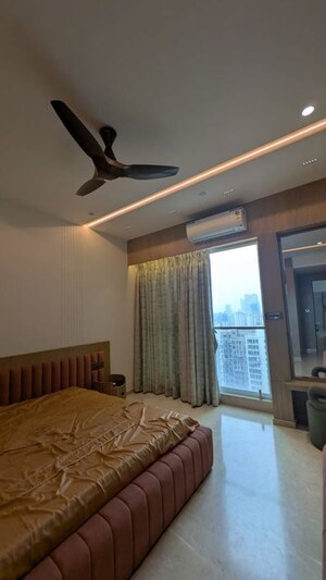 Bedroom in 3 BHK Apartment at Adani Ten BKC, Bandra East – for Rent