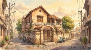  Independent House – Exterior View View at Secunderabad - for Sale