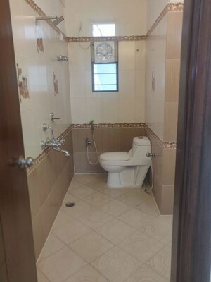 Bathroom in 3 BHK Apartment at Dukes Galaxy, Banjara Hills – for Rent