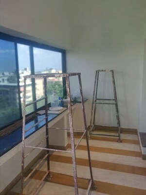 Staircase in 3 BHK Apartment at Dukes Galaxy, Banjara Hills – for Rent